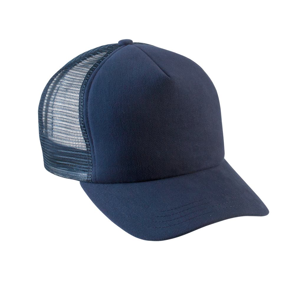 [KP137_49335_49331] K-up Casquette trucker - 5 panneaux Navy (KP137)