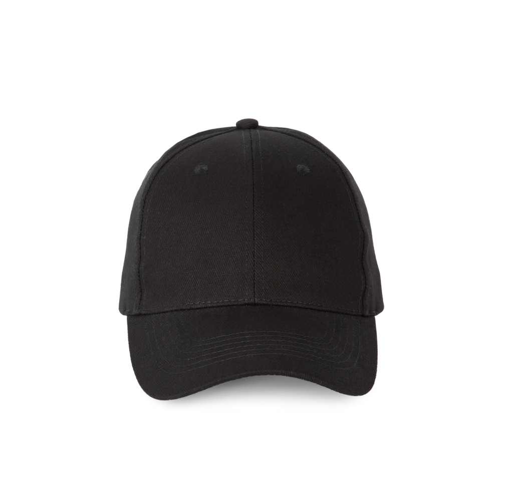 K-up Casquette - 6 panneaux Black (KP188)