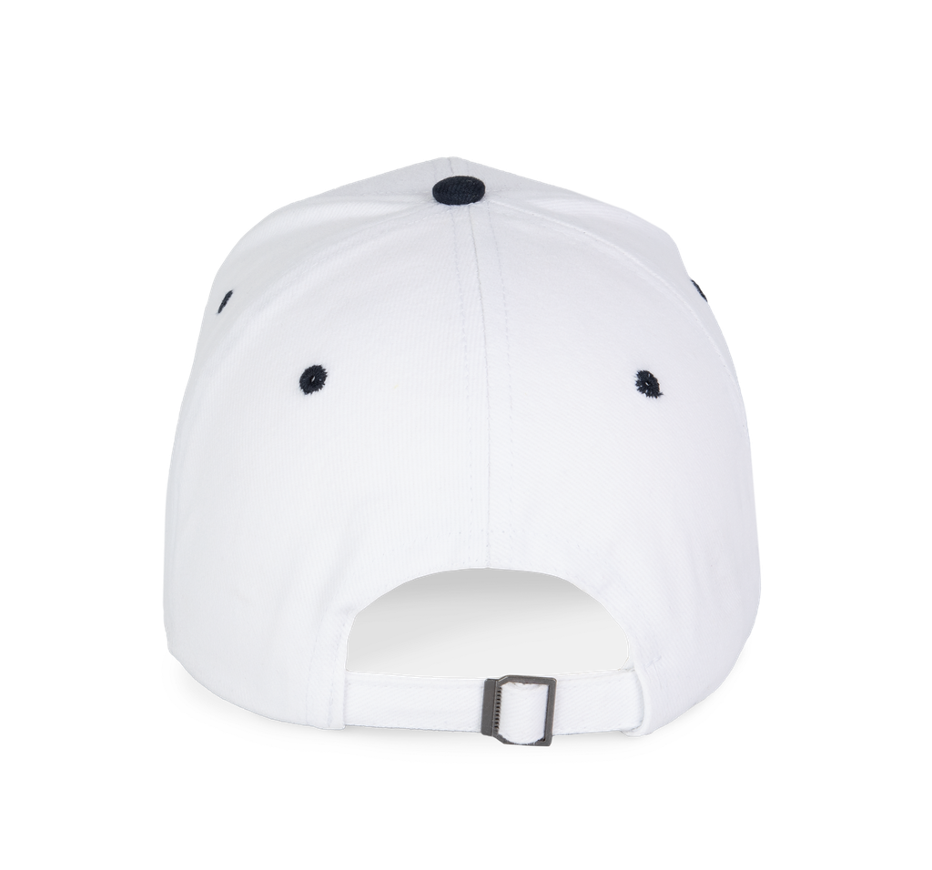 K-up Casquette - 6 panneaux White / Navy (KP188)