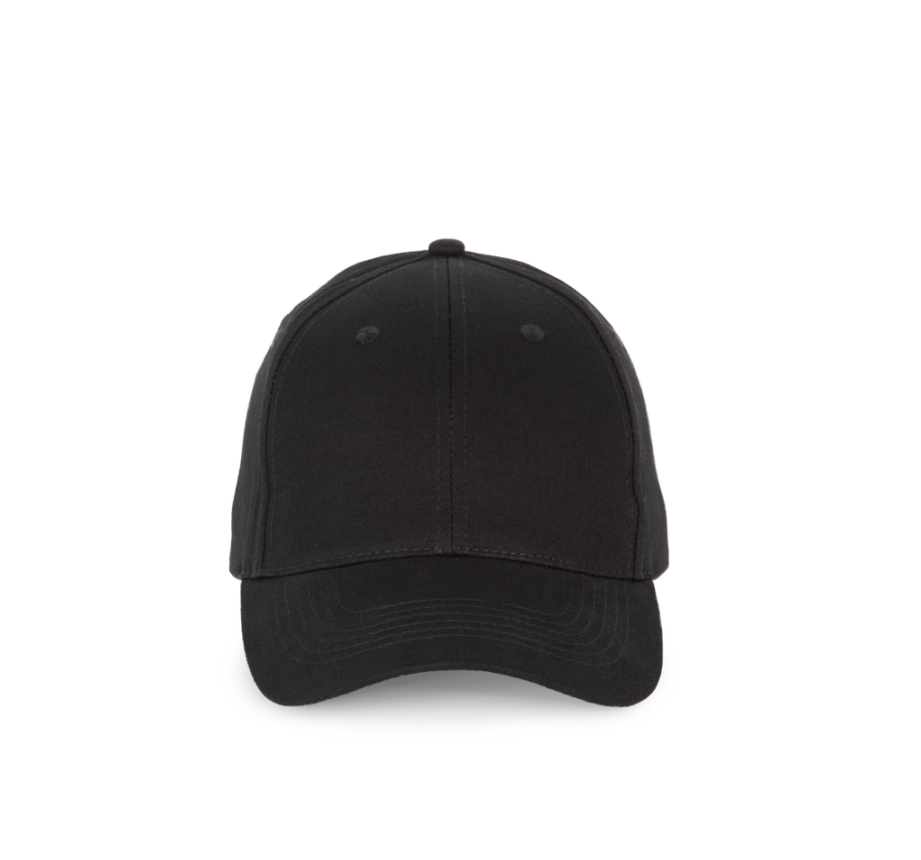 K-up Casquette - 6 panneaux Black (KP190)