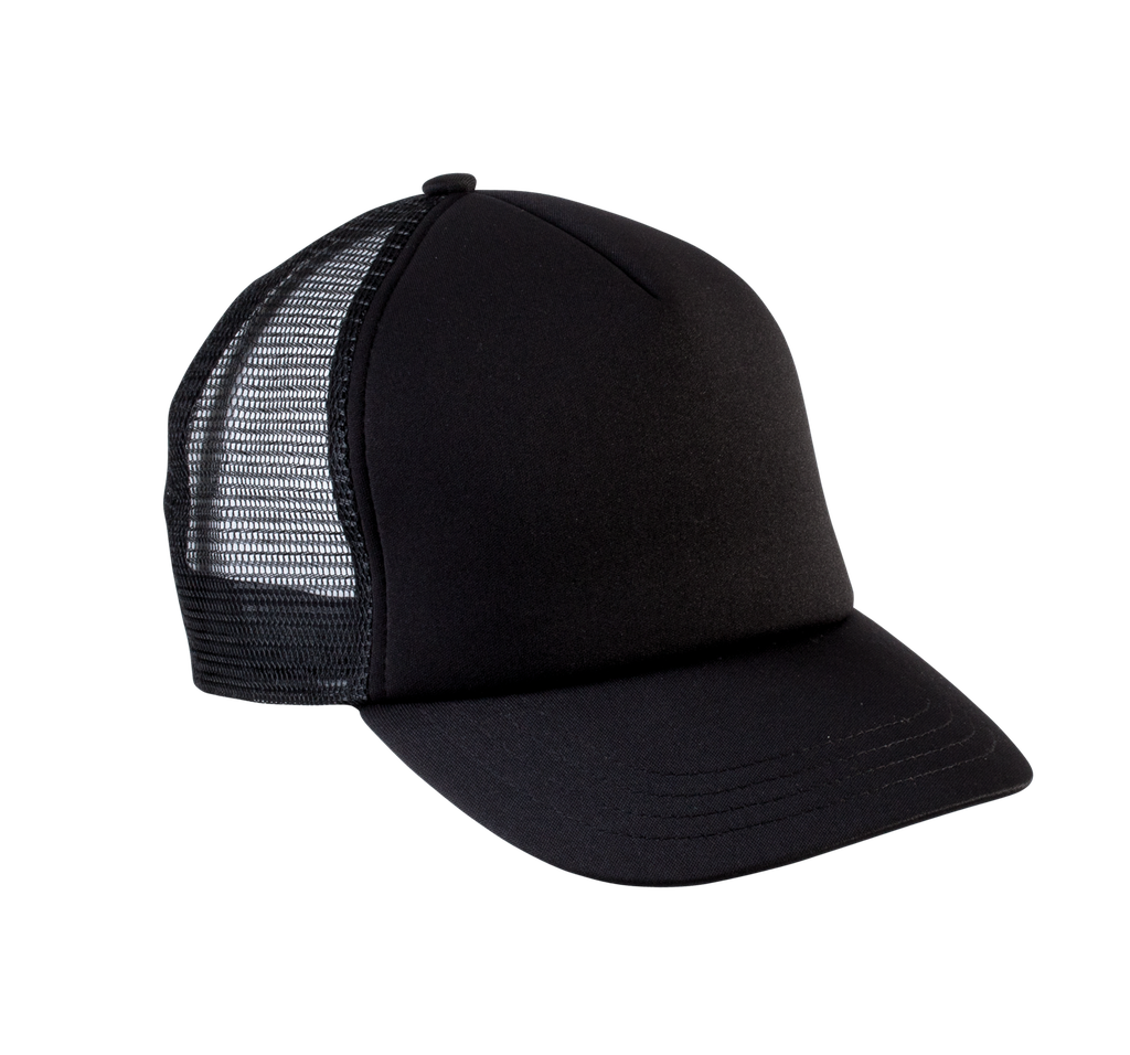 K-up Casquette trucker enfant - 5 panneaux Black (KP143)