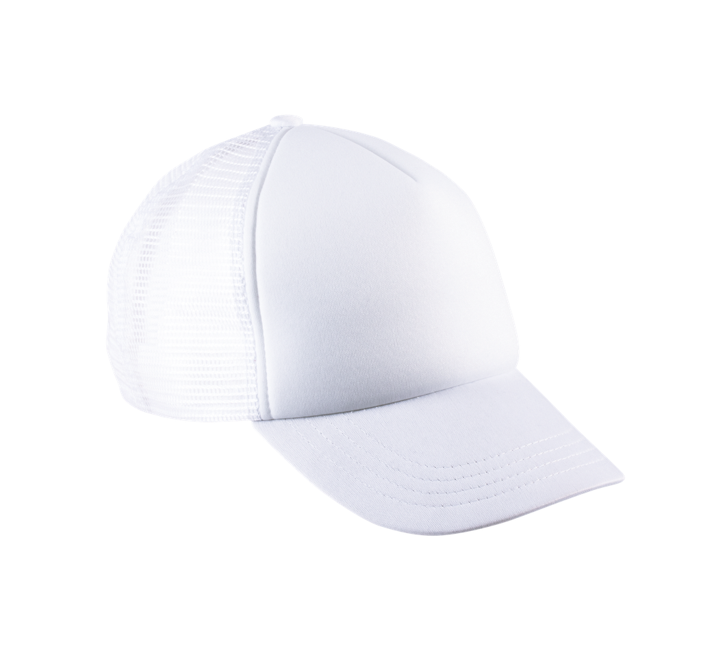 K-up Casquette trucker enfant - 5 panneaux White (KP143)