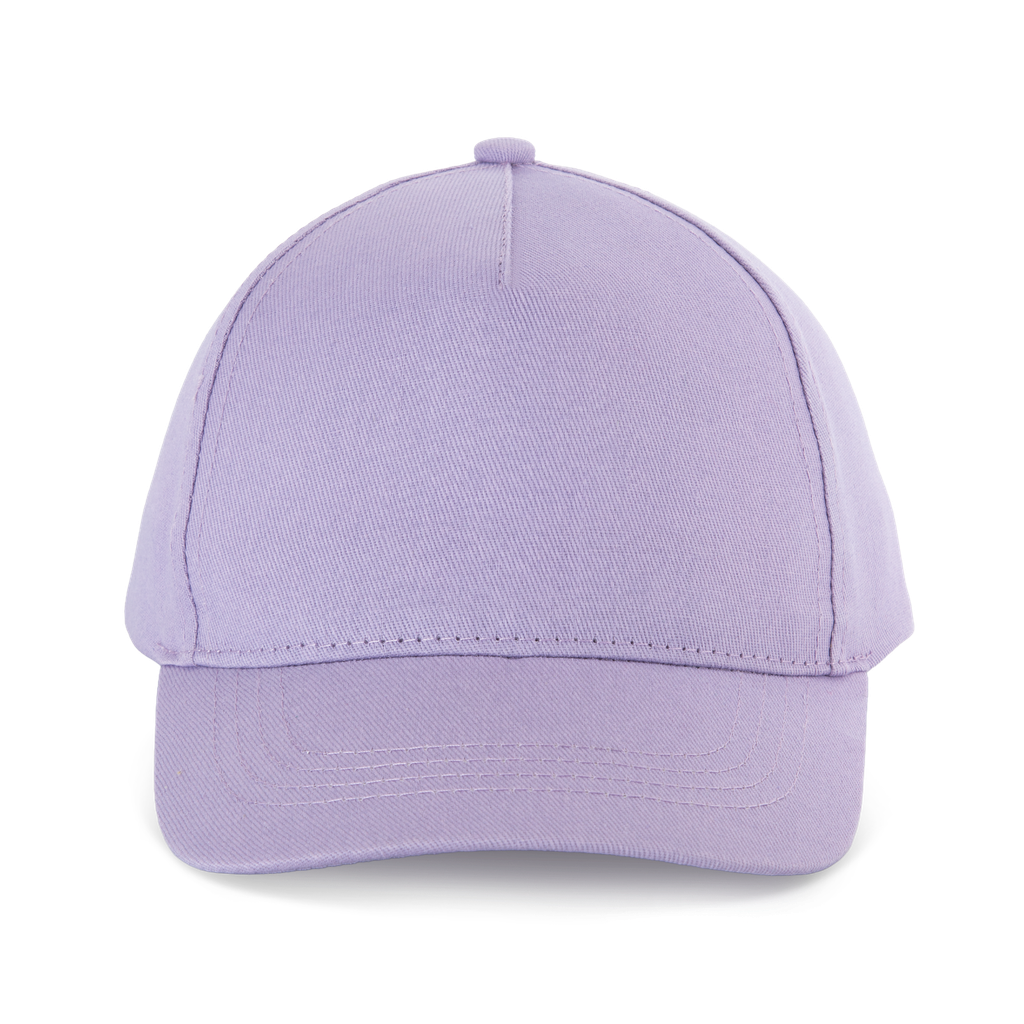 K-up Casquette enfant en coton - 5 panneaux Light Violet (KP149)