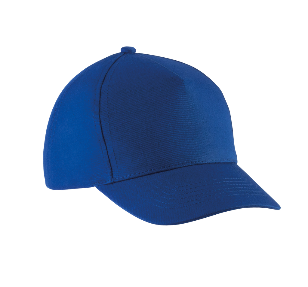 K-up Casquette enfant en coton - 5 panneaux Royal Blue (KP149)