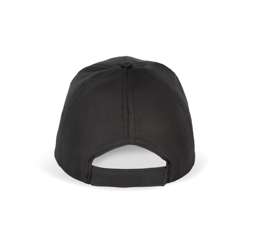 K-up Casquette polyester - 6 panneaux Black (KP156)