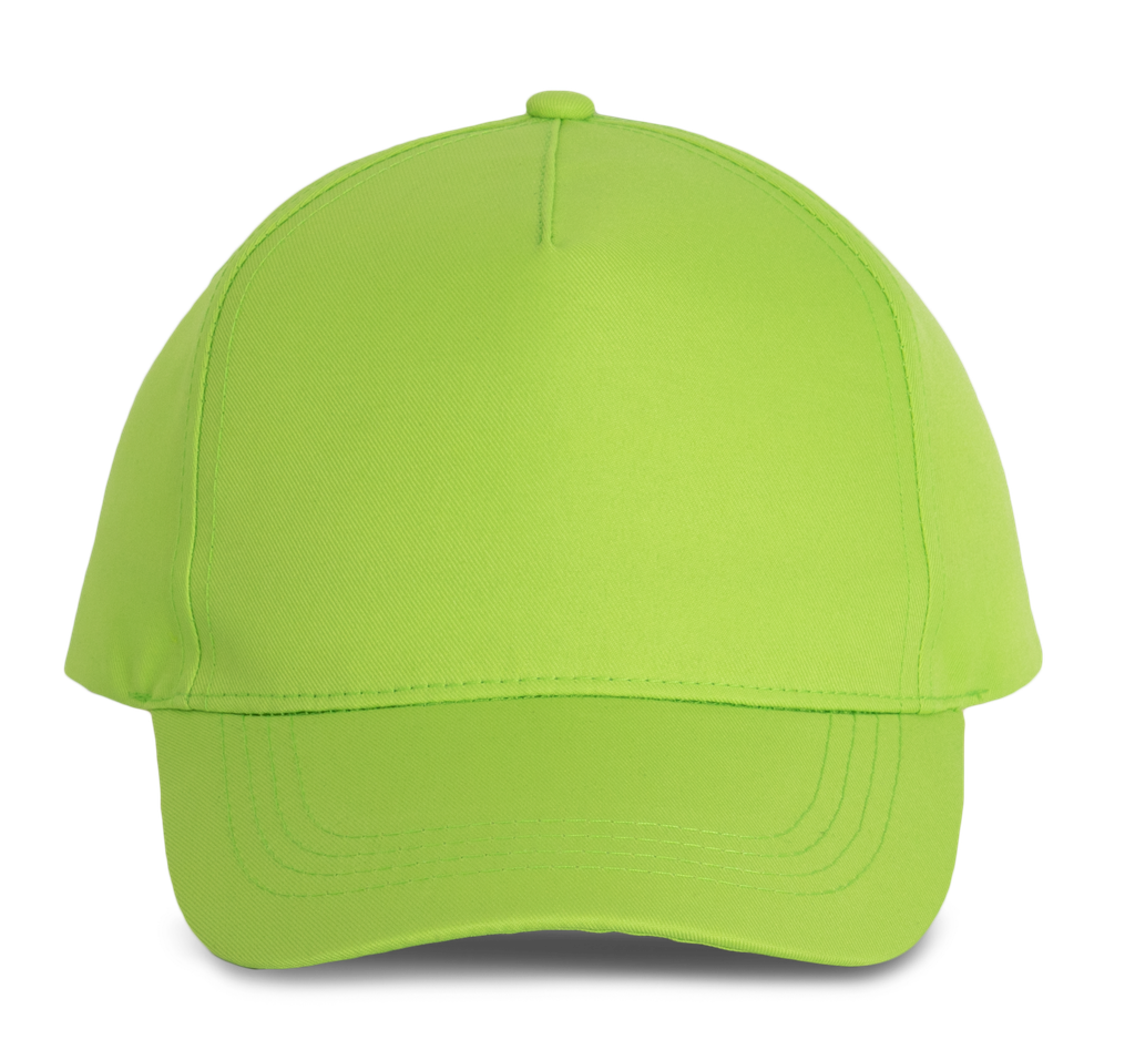 K-up Casquette polyester - 5 panneaux Lime (KP157)