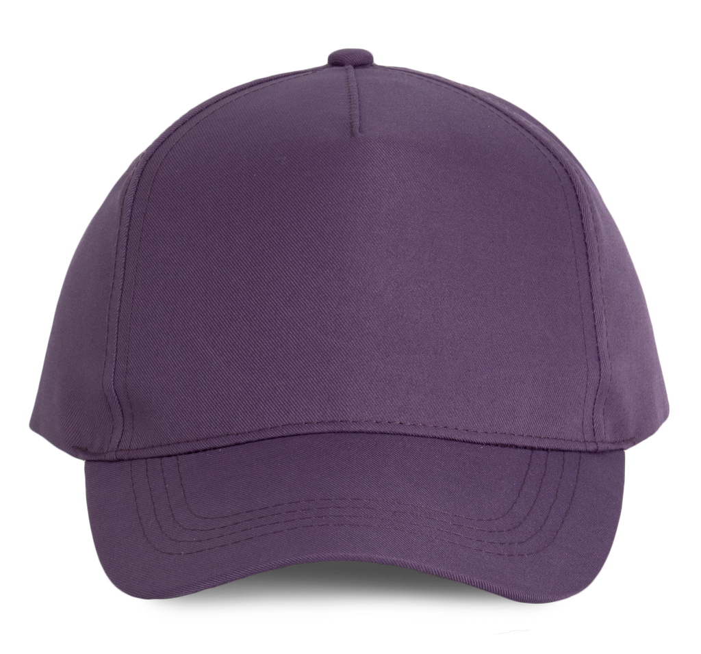 K-up Casquette polyester - 5 panneaux Purple (KP157)