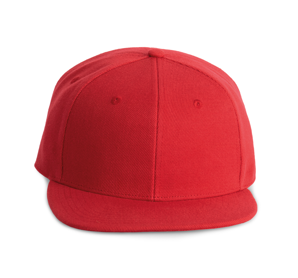 K-up Casquette Snapback - 6 panneaux Red (KP160)