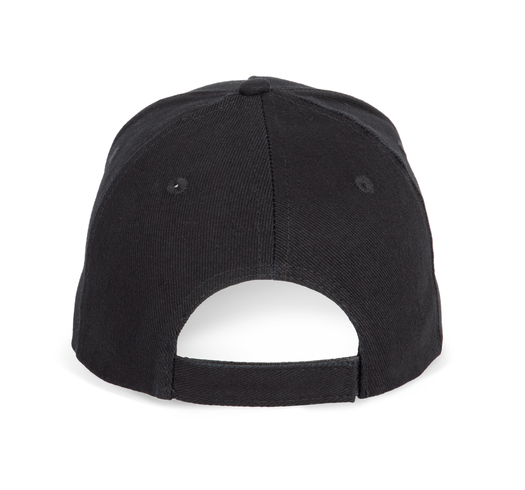 K-up Casquette Baseball - 5 panneaux Black (KP195)