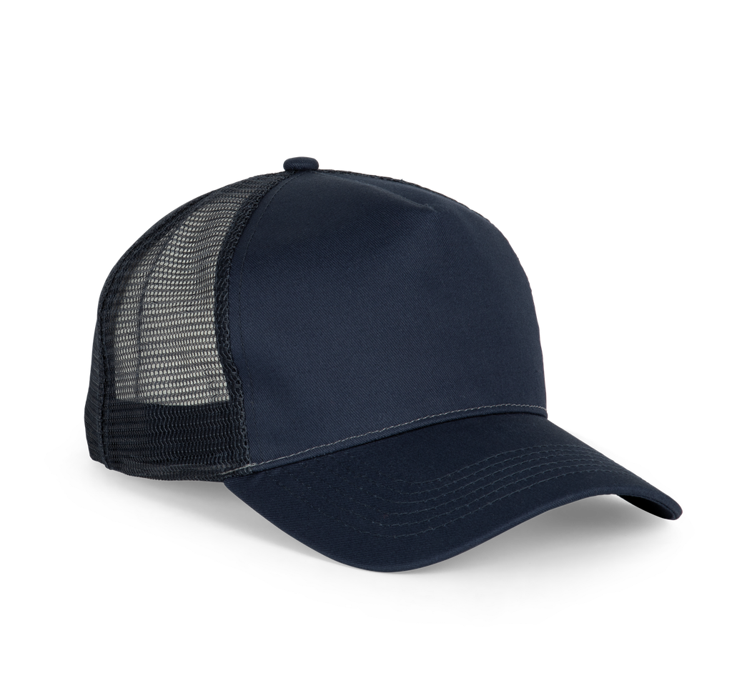 K-up Casquette trucker - 5 panneaux Navy (KP225)
