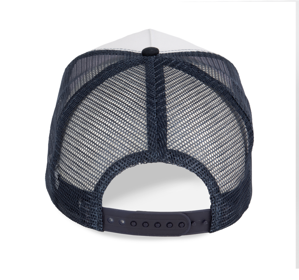 K-up Casquette trucker - 5 panneaux Navy / White (KP225)
