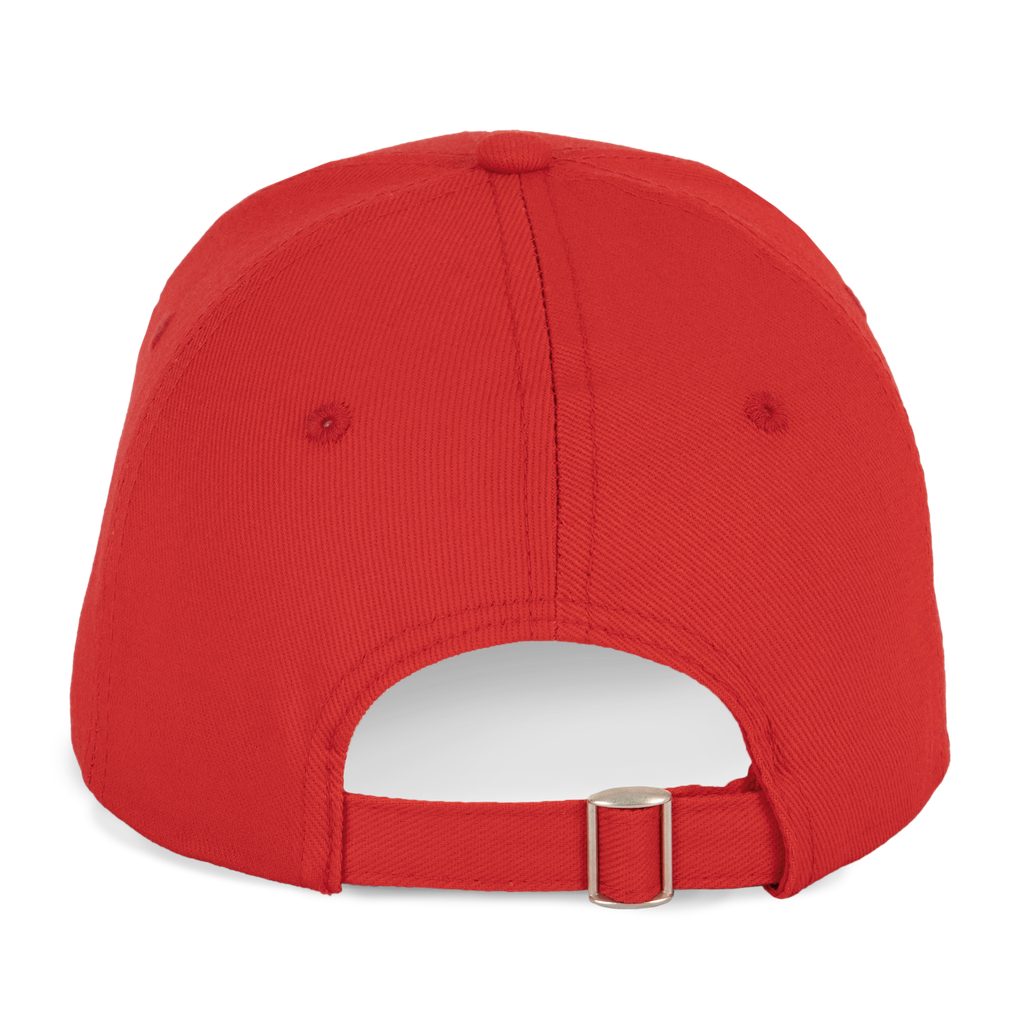 K-up Casquette en coton et polyester recyclés K-loop tracking- 6 panneaux Red (KP230)