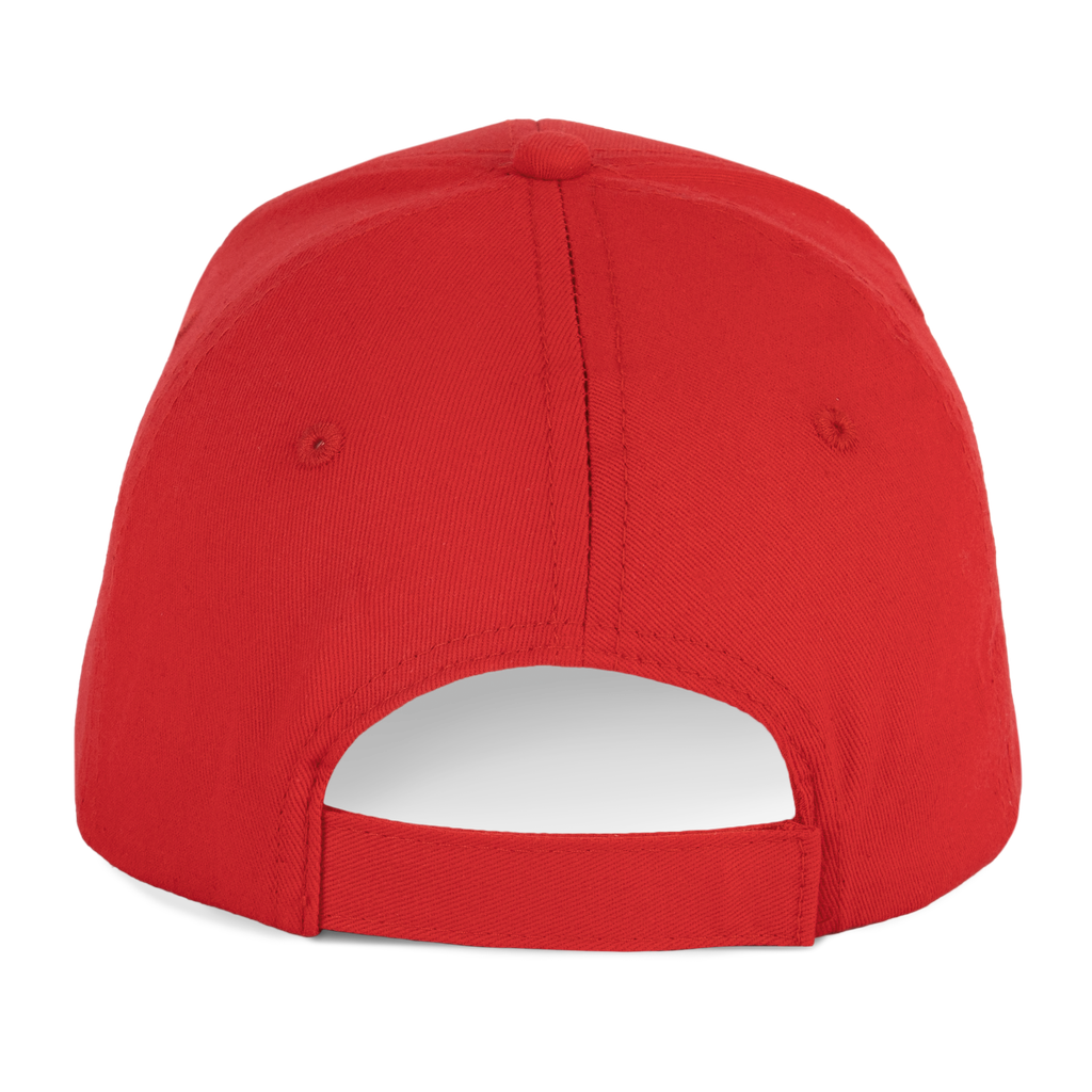 K-up Casquette en coton et polyester recyclés K-loop tracking - 6 panneaux Red (KP231)