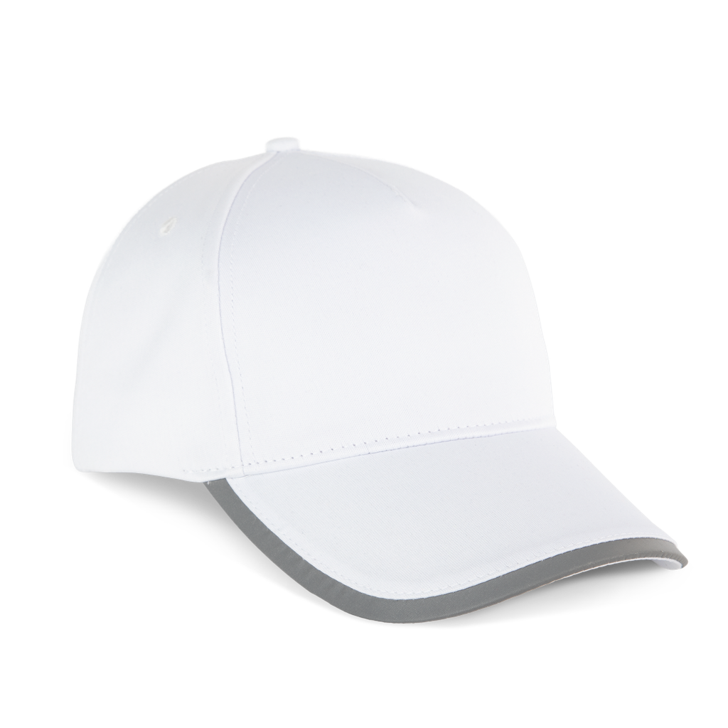 K-up Casquette 5 panneaux en polyester White (KP215)