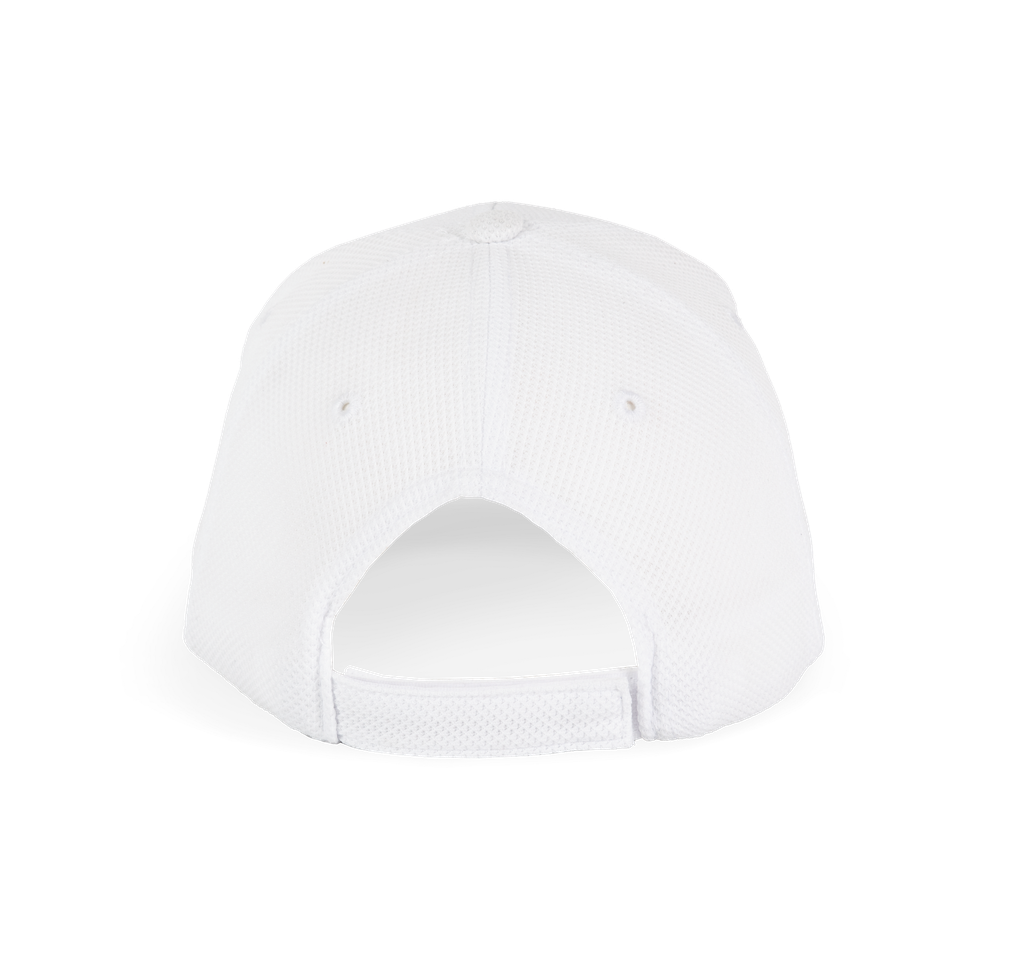 K-up Casquette sport White / Red (KP207)