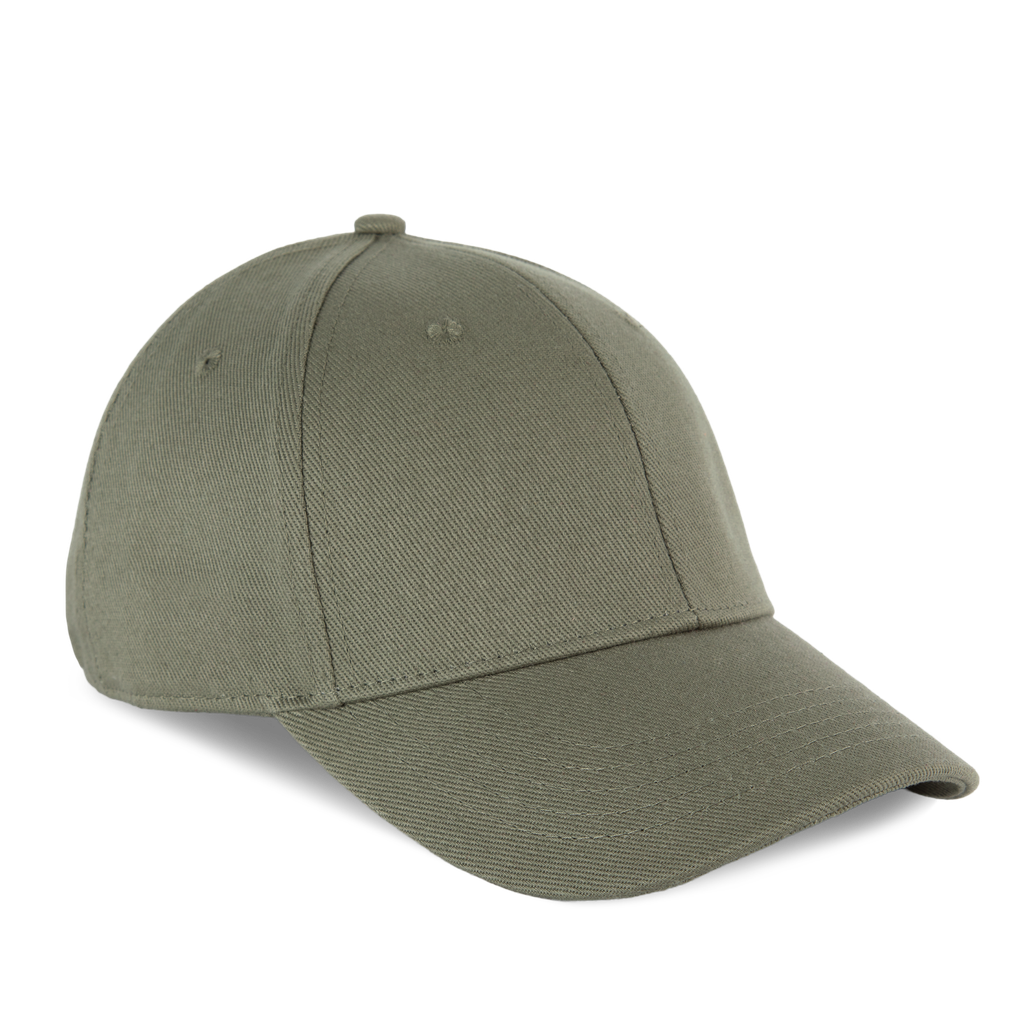 K-up Casquette en coton bio 6 panneaux - K-up Gold Label Pale Khaki (KP356)