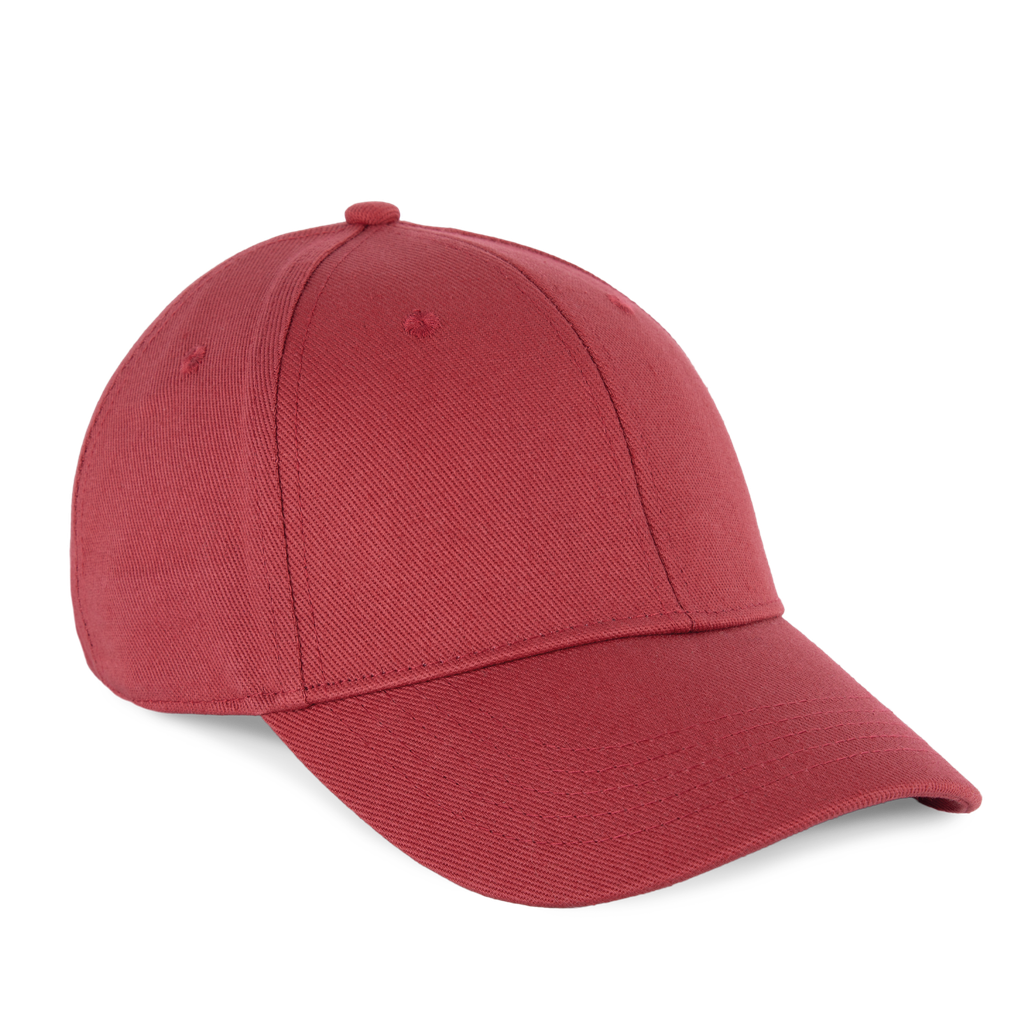 K-up Casquette en coton bio 6 panneaux - K-up Gold Label Terracotta Red (KP356)