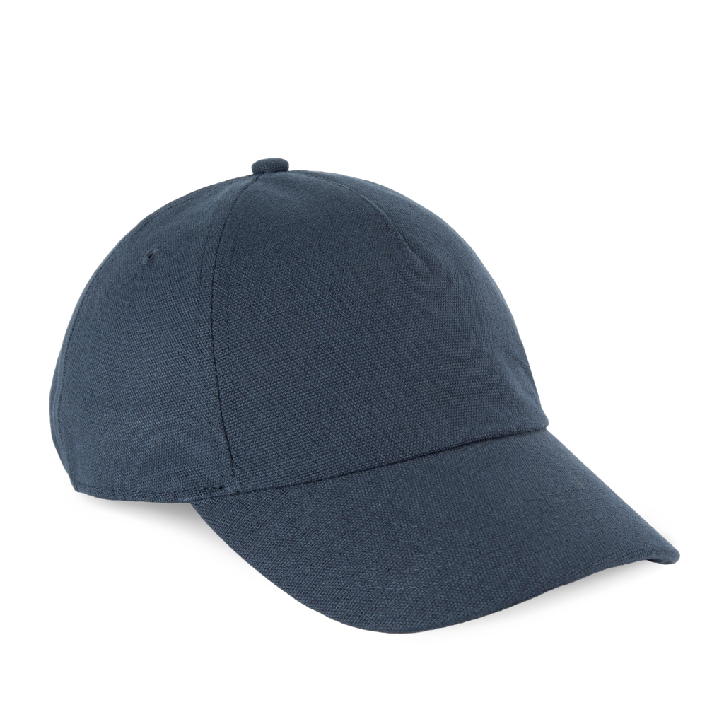 K-up Casquette en toile de coton 5 panneaux - K-up Gold Label Navy (KP357)