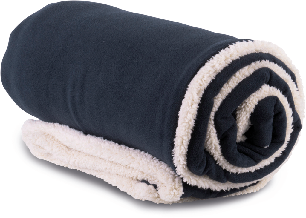 K-up Plaid sherpa Night Navy (KP431)