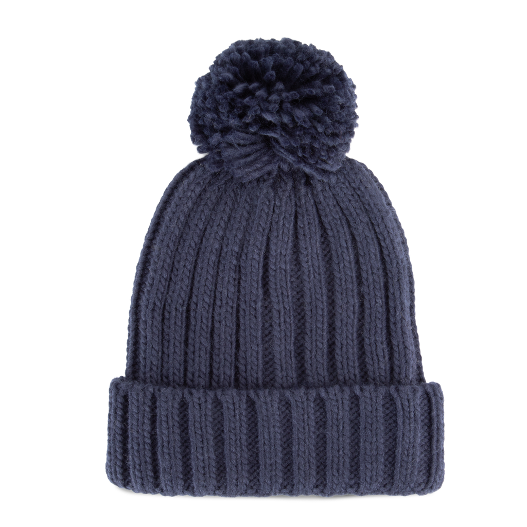 K-up Bonnet à pompon Fly Blue (KP563)