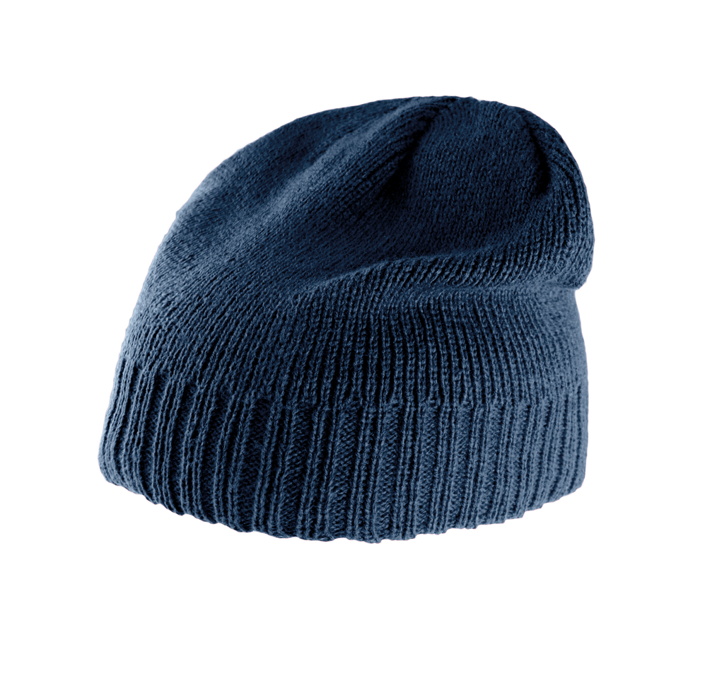 K-up Bonnet bordure côtelée Navy (KP516)