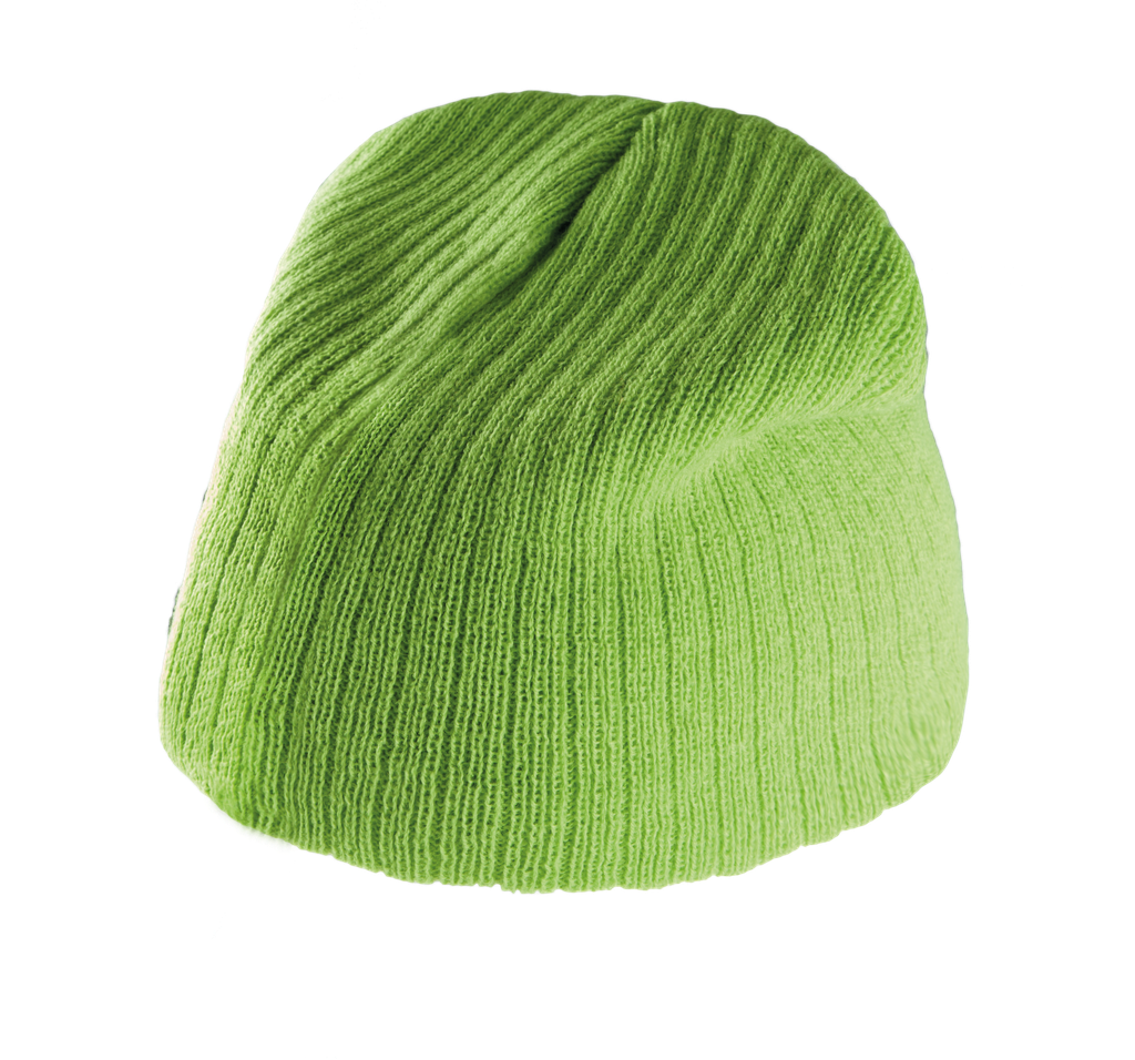 K-up Bonnet tricot côtelé Lime (KP517)