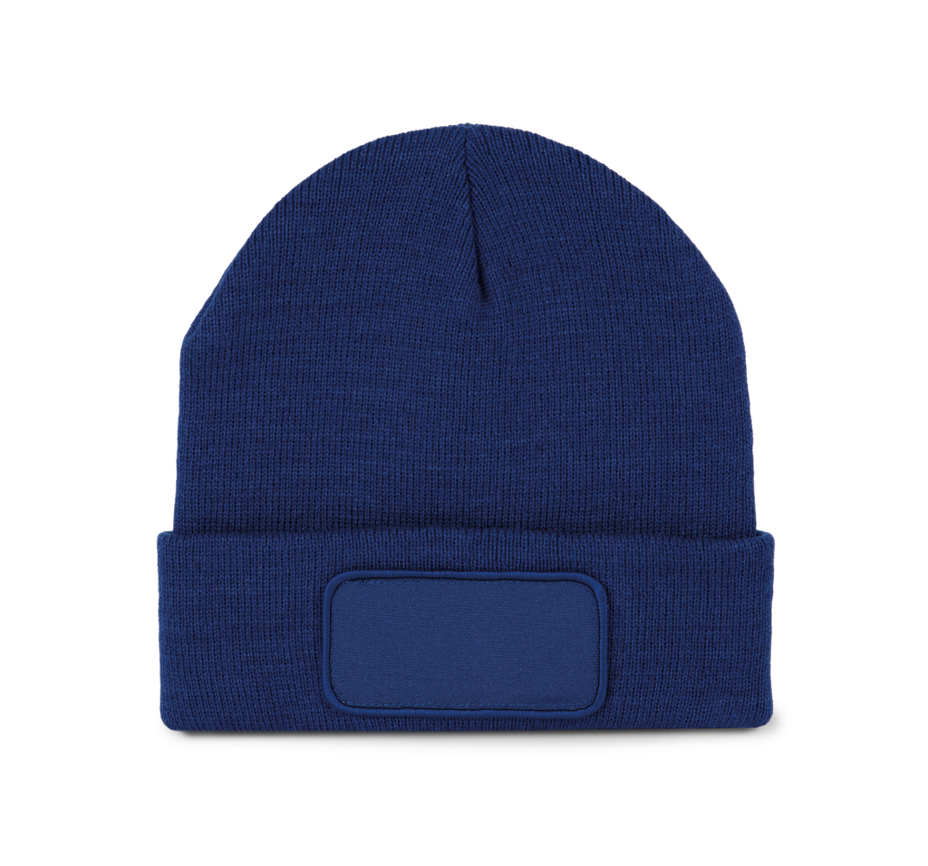 K-up Bonnet recyclé avec patch et doublure Thinsulate™ Royal Blue (KP891)