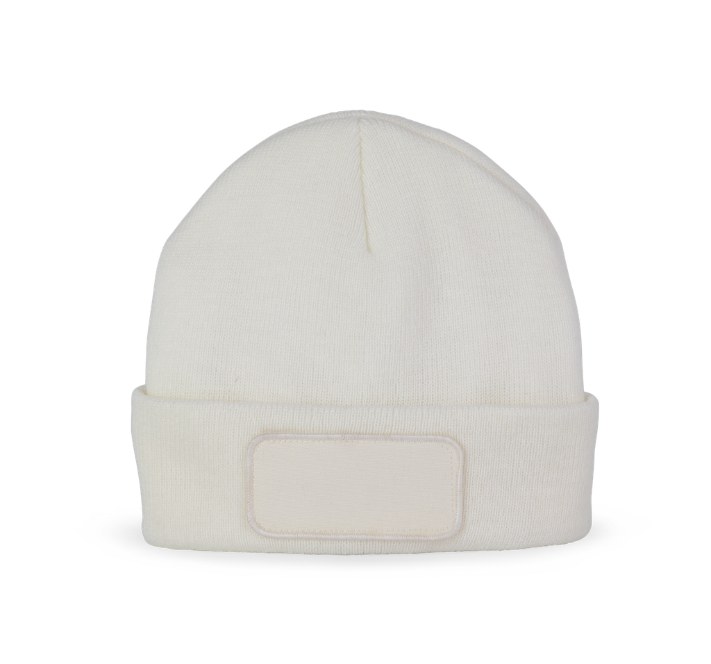 K-up Bonnet avec patch et doublure Thinsulate™ White (KP894)