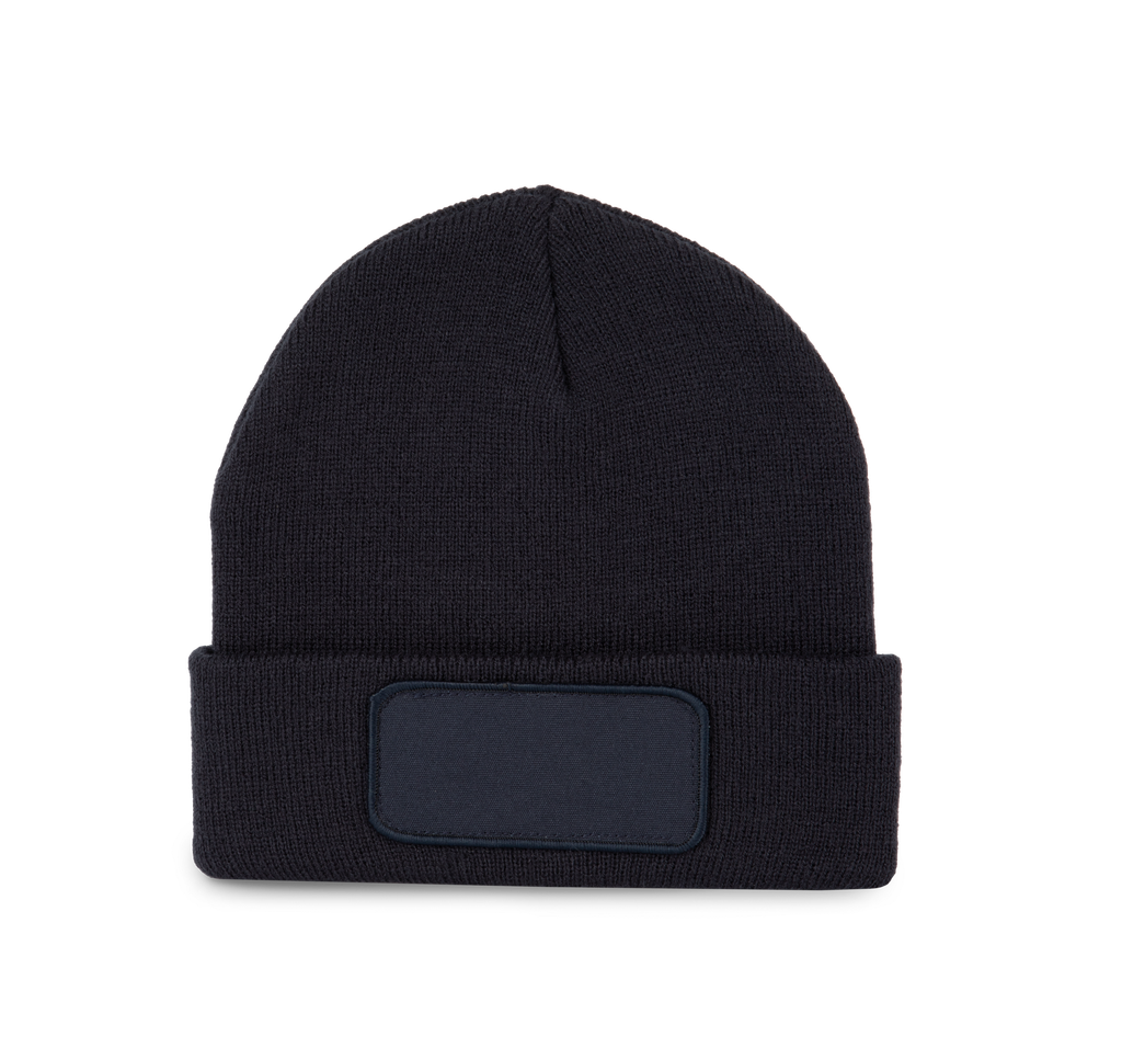 K-up Bonnet avec patch Navy (KP895)