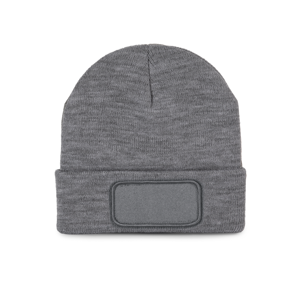 K-up Bonnet avec patch Oxford grey (KP895)