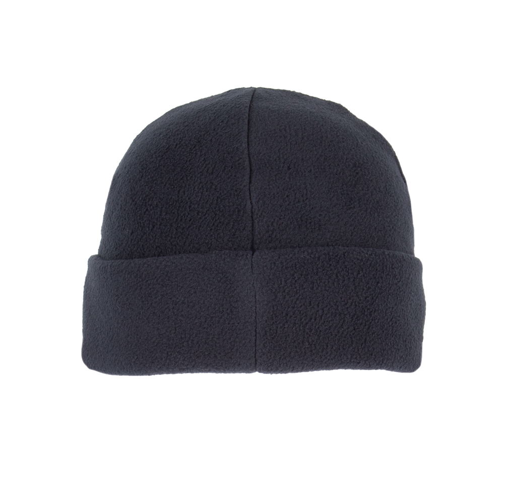 K-up Bonnet recyclé micropolaire avec revers Navy (KP884)