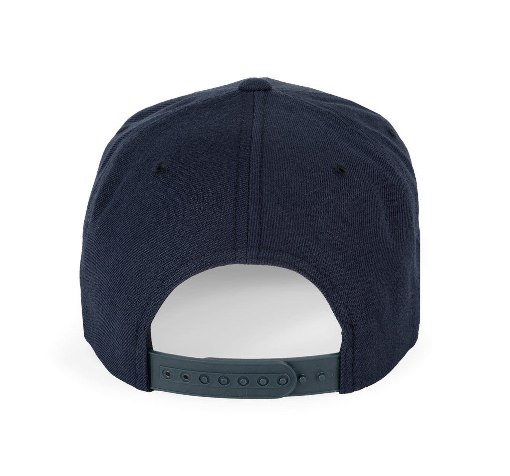 K-up Casquette visière plate - 6 panneaux Navy (KP910)