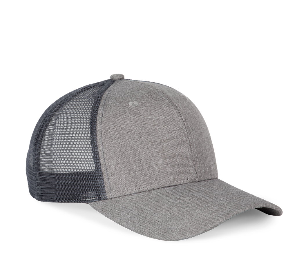 K-up Casquette Trucker - 6 panneaux Granite Grey Heather (KP920)