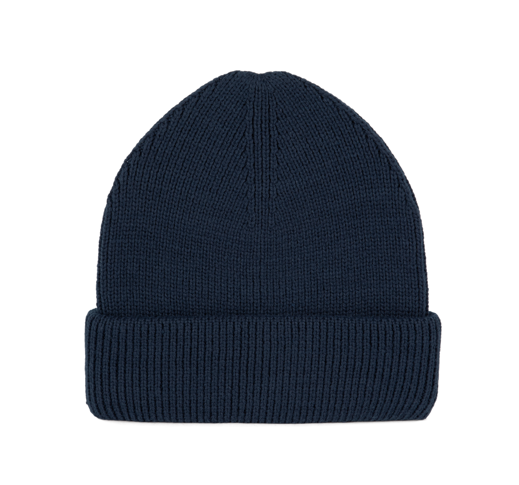 K-up Bonnet côtelé à double revers Twilight Blue (KP951)