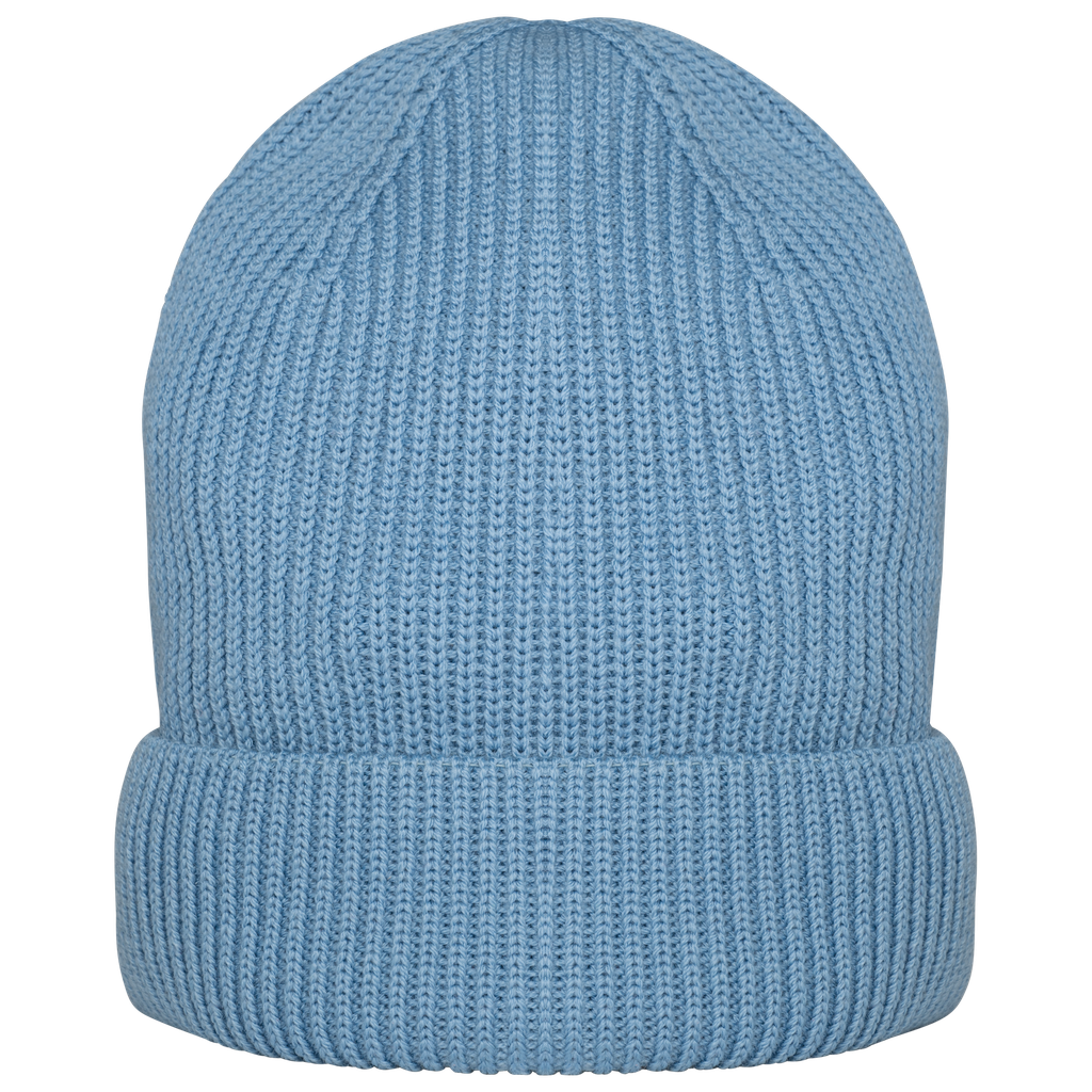 Native Spirit Bonnet écoresponsable en laine mérinos unisexe Cool Blue (NS015)