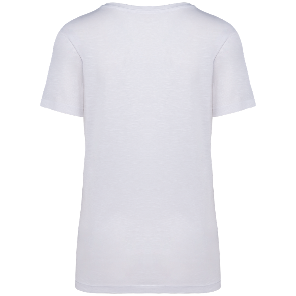 Native Spirit T-shirt écoresponsable slub femme White (NS329)