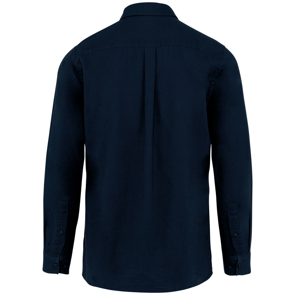 Native Spirit Chemise écoresponsable en flanelle homme Navy Blue (NS520)