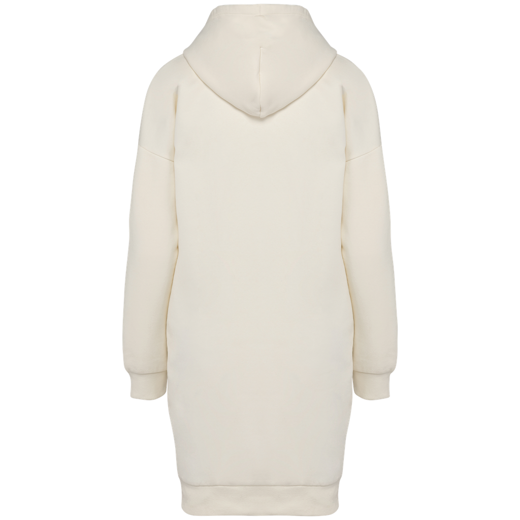 Native Spirit Robe sweat-shirt écoresponsable à capuche femme Ivory (NS5005)