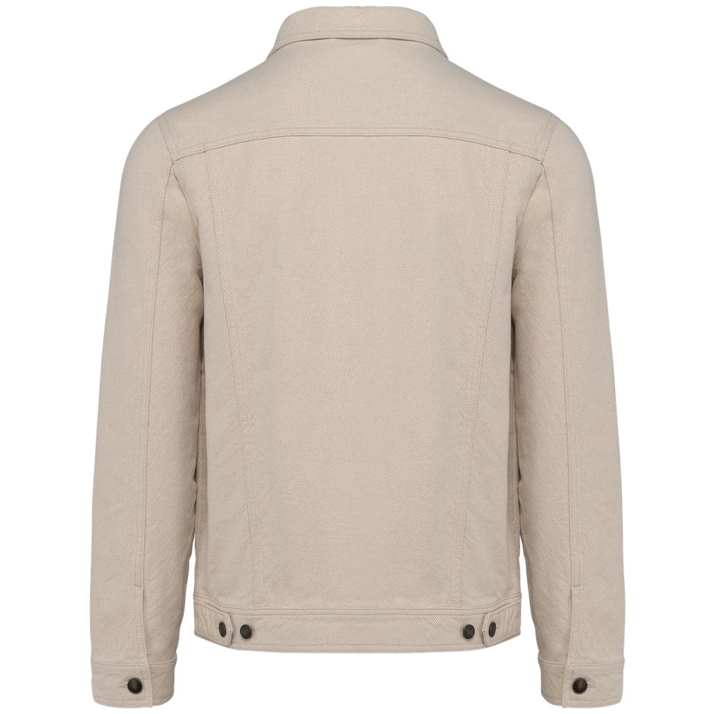 [NS606_75242_75236] Native Spirit Veste écoresponsable en chanvre homme Raw Natural (NS606) (S)
