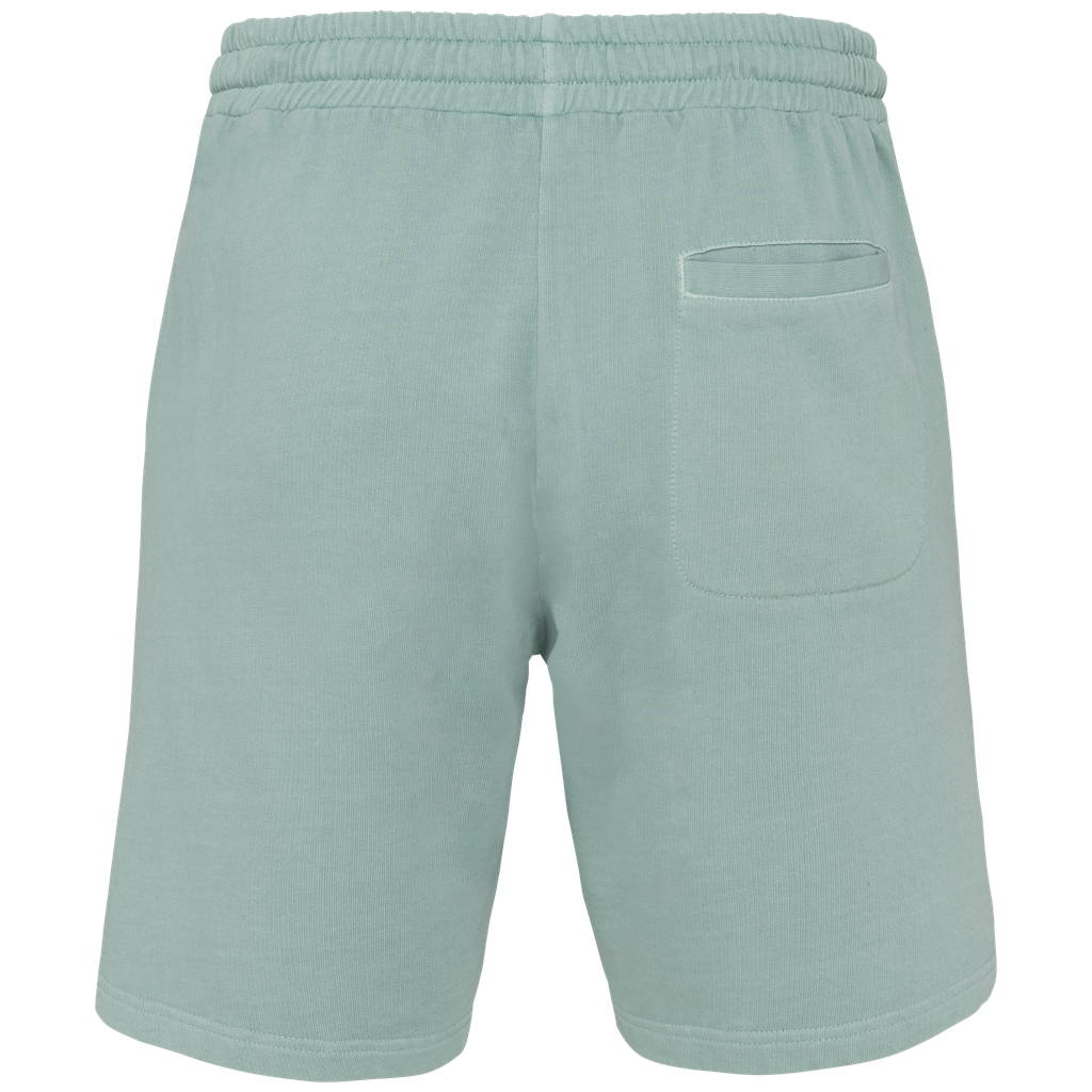 Native Spirit Short écoresponsable French Terry homme Washed Jade Green (NS716)