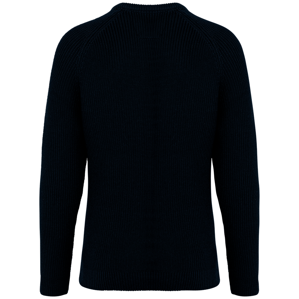 Native Spirit Pull écoresponsable à grosses mailles homme Navy Blue (NS911)