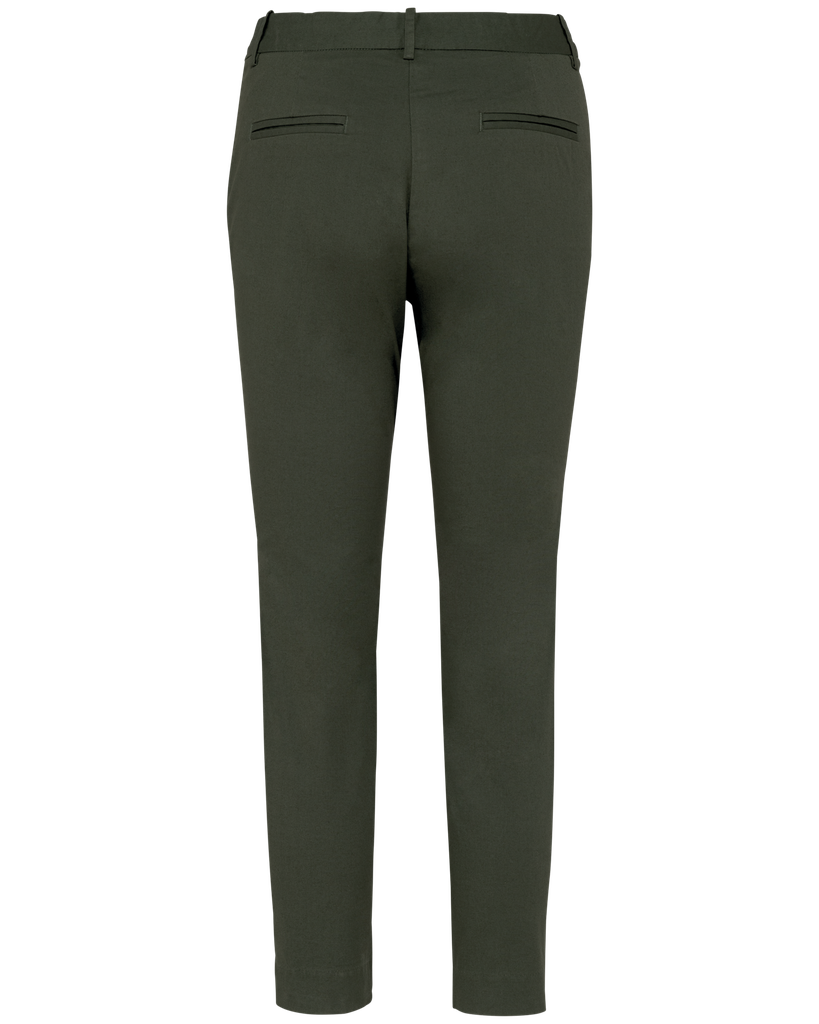 Native Spirit Pantalon chino 7/8 écoresponsable femme Organic Khaki (NS737)