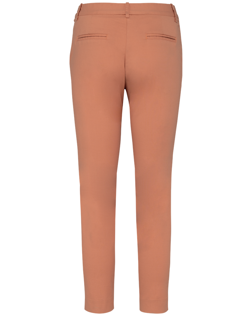 Native Spirit Pantalon chino 7/8 écoresponsable femme Peach (NS737)