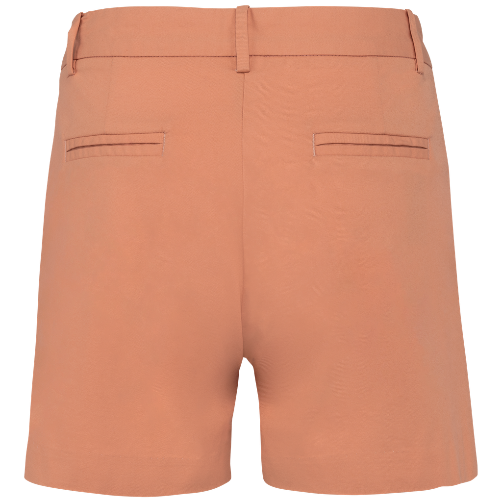 Native Spirit Bermuda chino écoresponsable femme Peach (NS739)