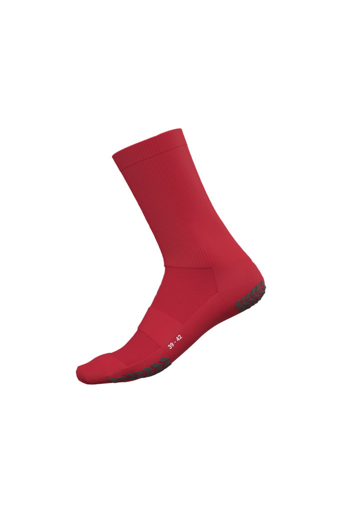 PROACT® Chaussettes de sport anti-glisse unisexe Sporty Red (PA094)