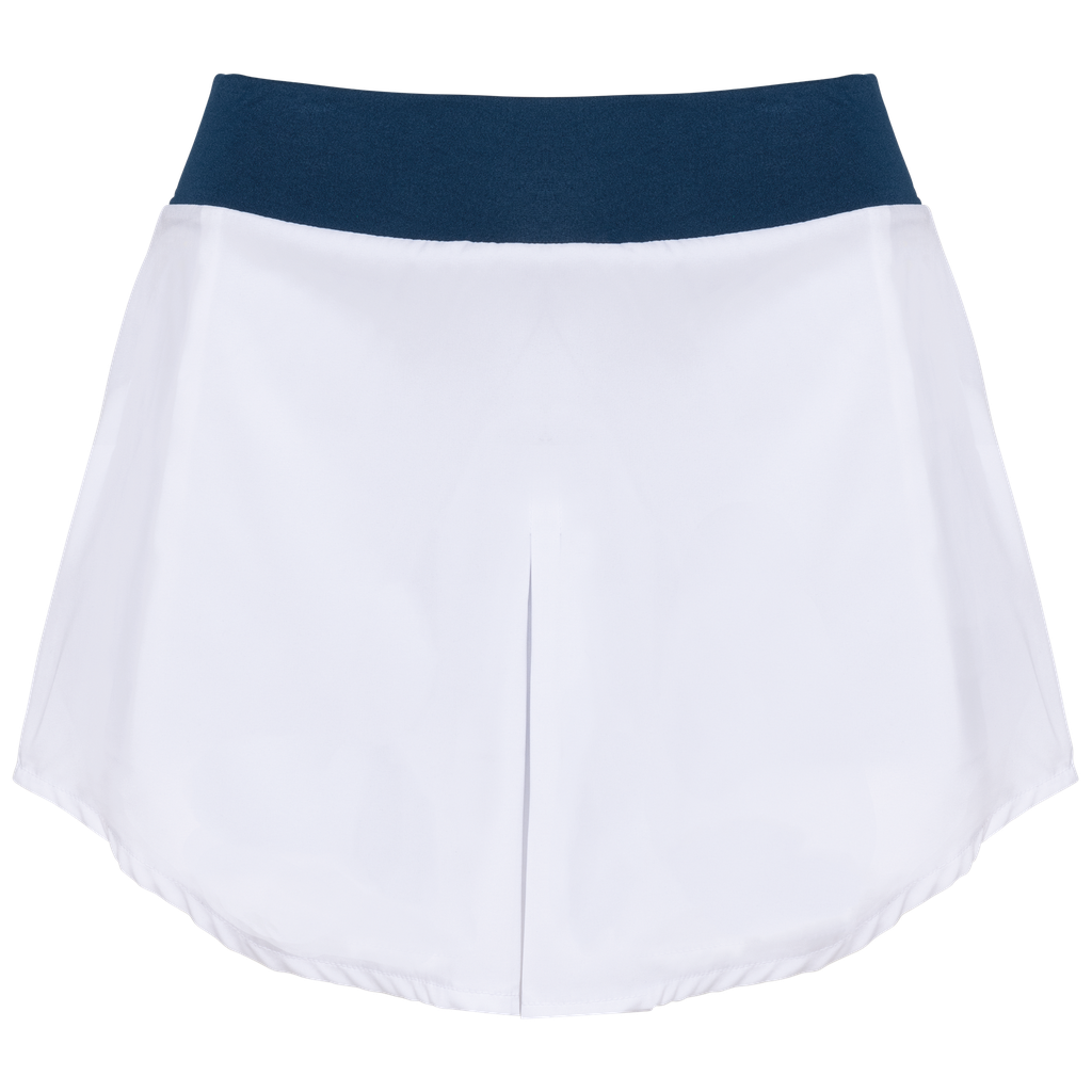 PROACT® Jupe de padel avec short intégré White / Sporty Navy (PA1031)