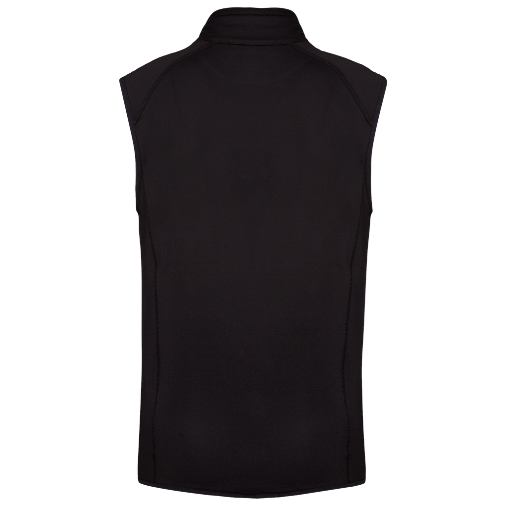 PROACT® Veste sport bi-matière sans manches unisexe sporty grey / Black (PA235)