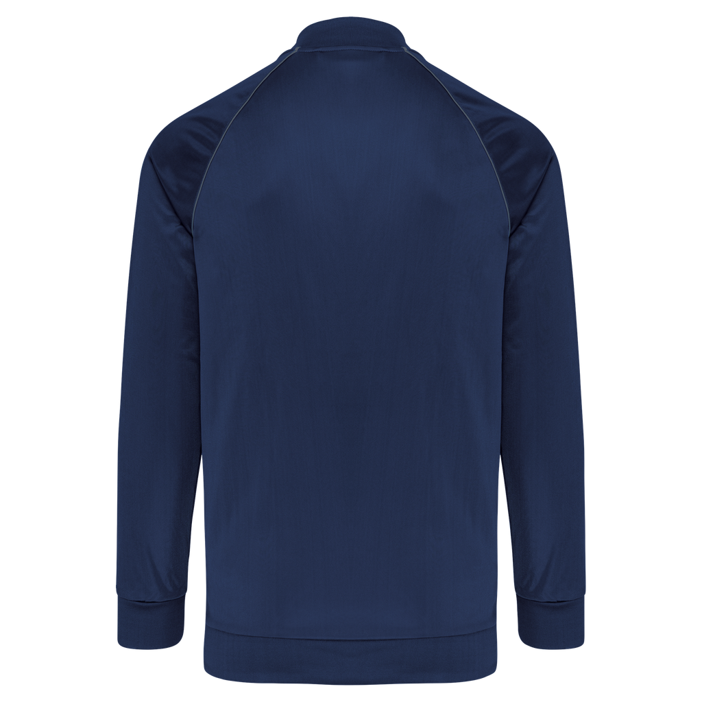 PROACT® Veste de survêtement zippée avec liseré unisexe Sporty Navy (PA384)