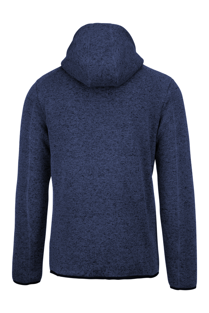 PROACT® Veste à capuche chinée homme Navy Melange (PA365)