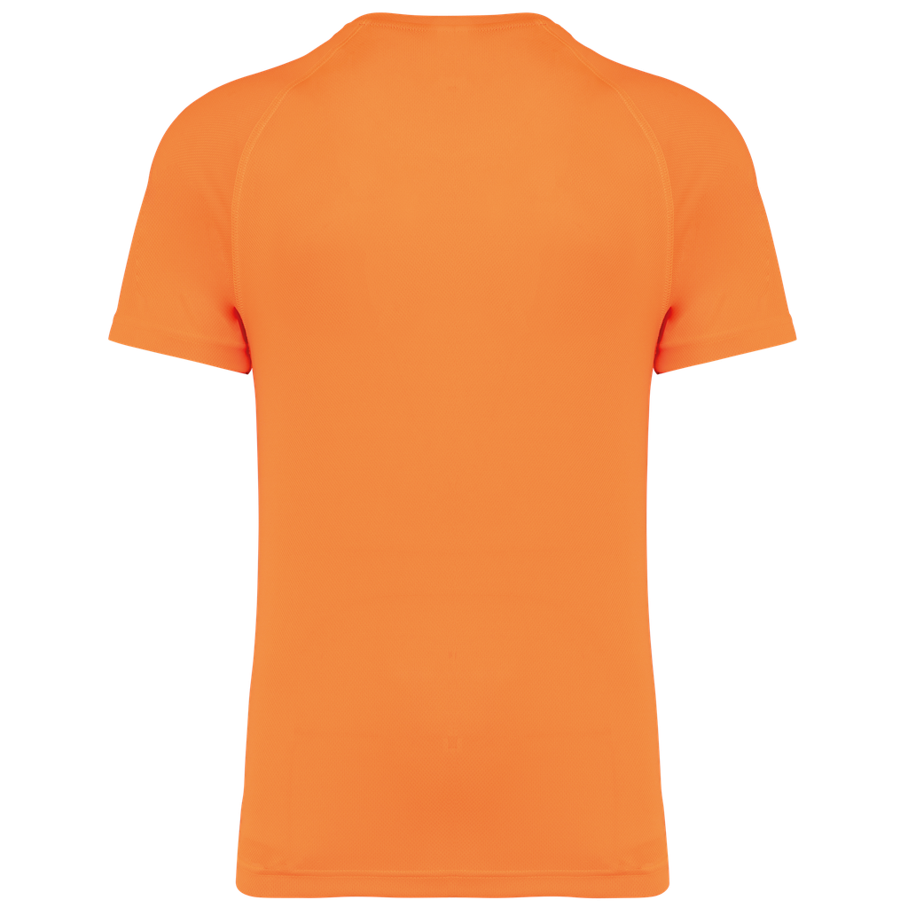 PROACT® T-shirt de sport à col rond recyclé homme Fluorescent Orange (PA4012)